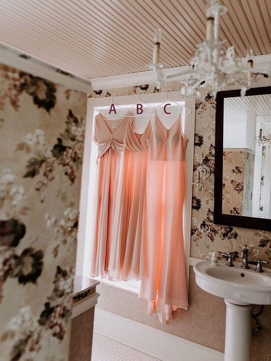 Fabulous Chiffon Floor-length Multi-choice Bridesmaid Dresses With Pleats