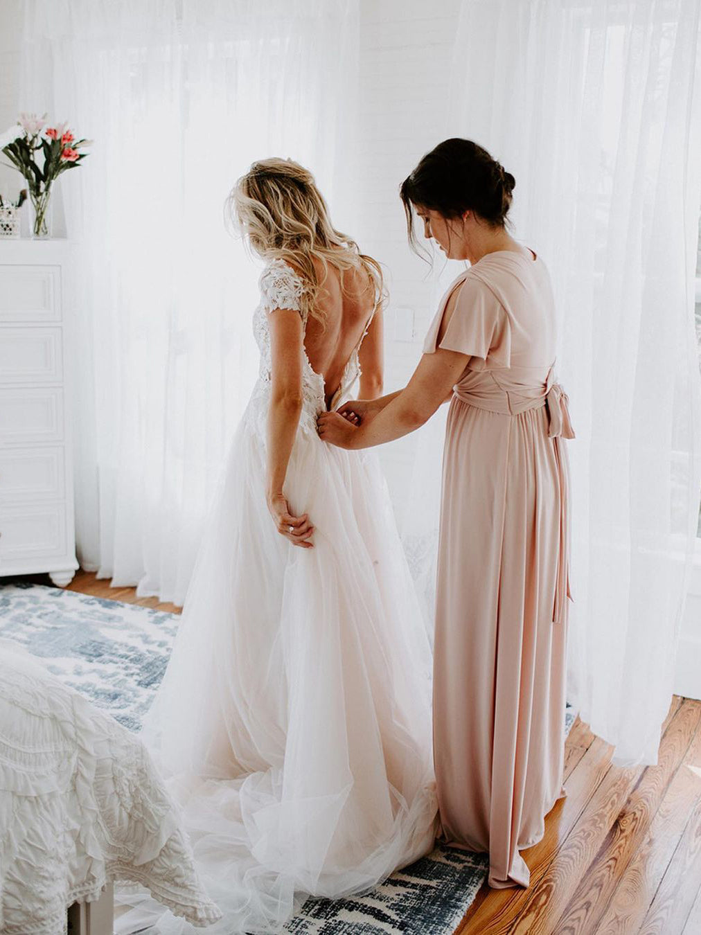 Fabulous Chiffon Floor-length Multi-choice Bridesmaid Dresses With Pleats