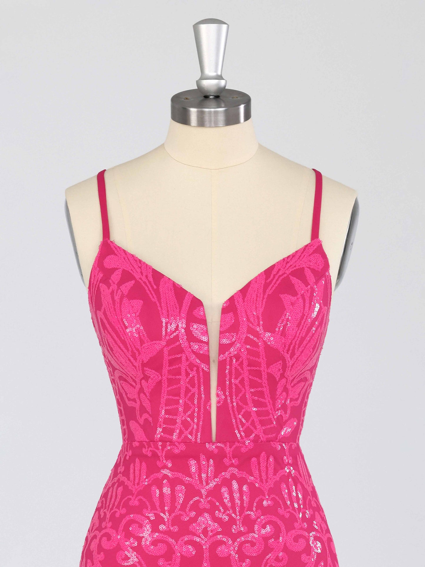 Elira V-Neck Sleeveless Mini Sequin Homecoming Dresses