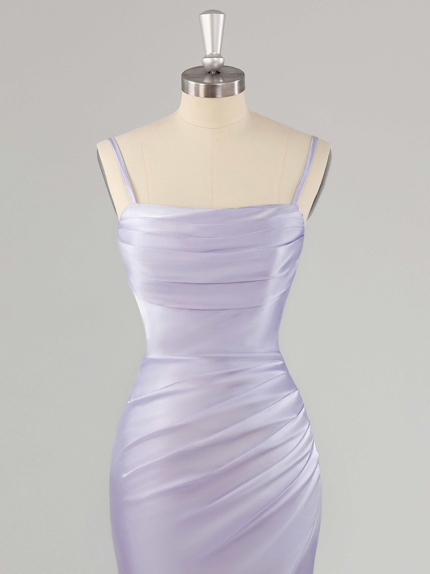 Loretta Sexy Square Long Mermaid Bridesmaid Dresses with Slit