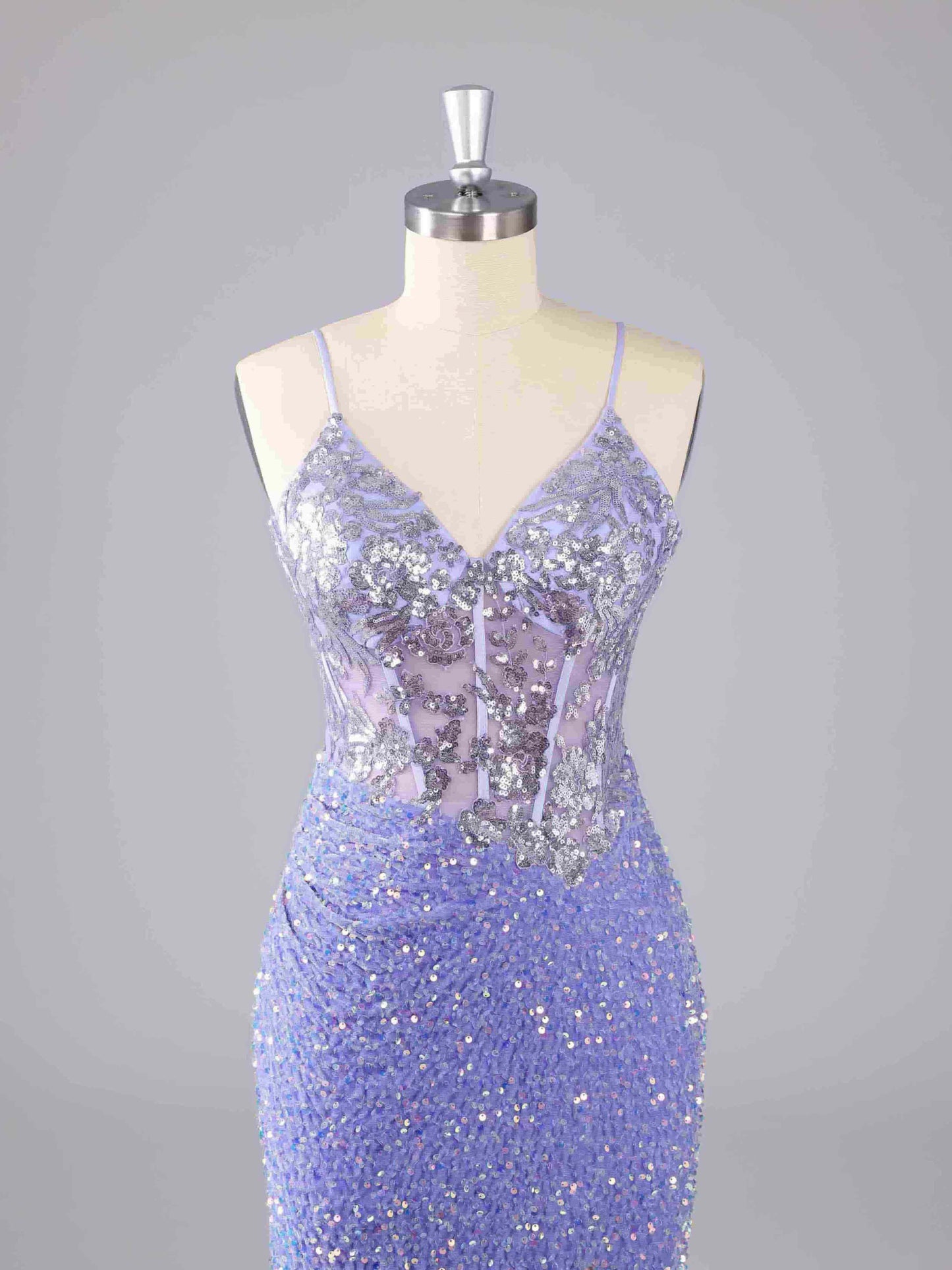 Valeria Sexy Trumpet/Mermaid Prom Dresses with Beading Sequins