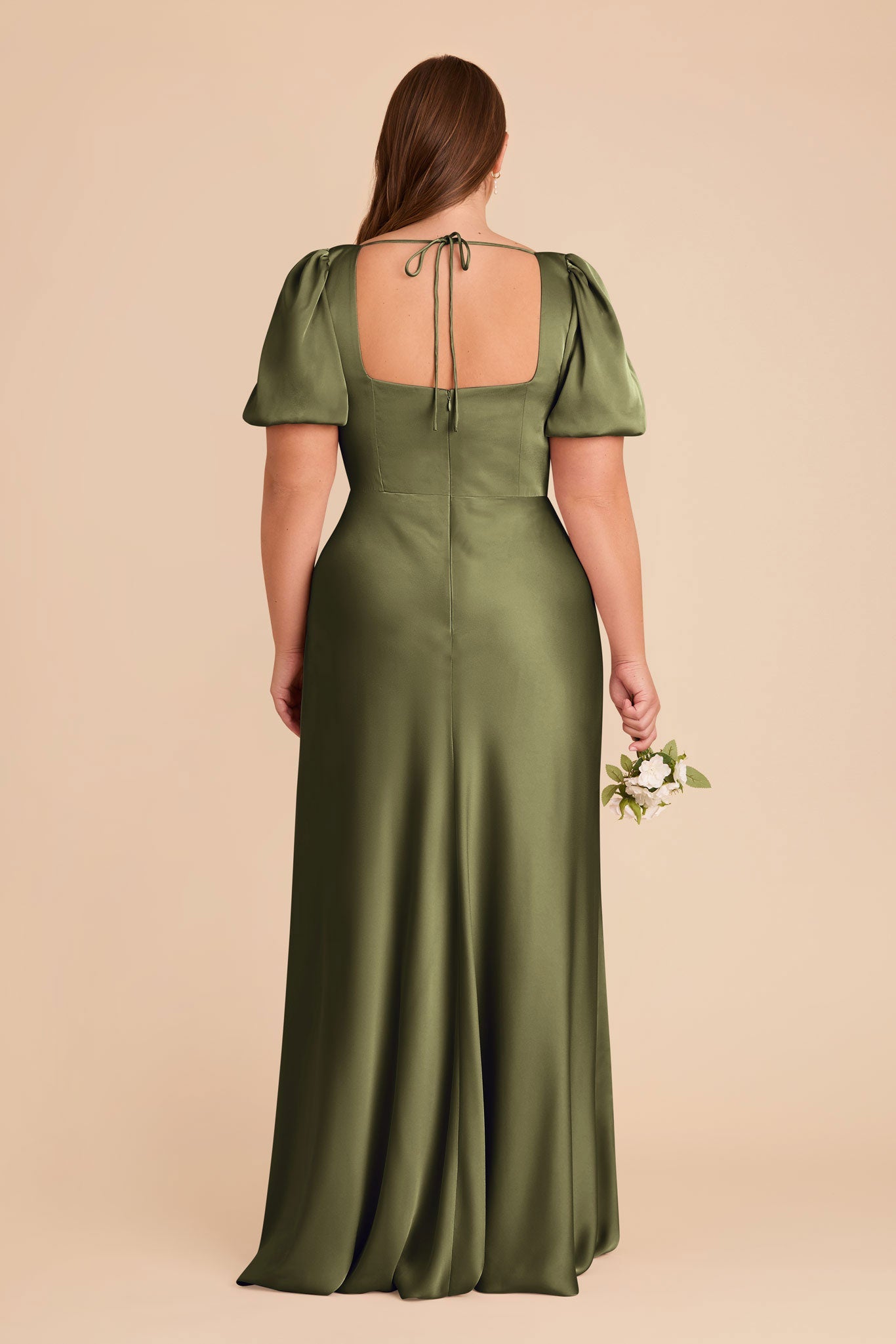 Judy Matte Satin Dress - Martini
