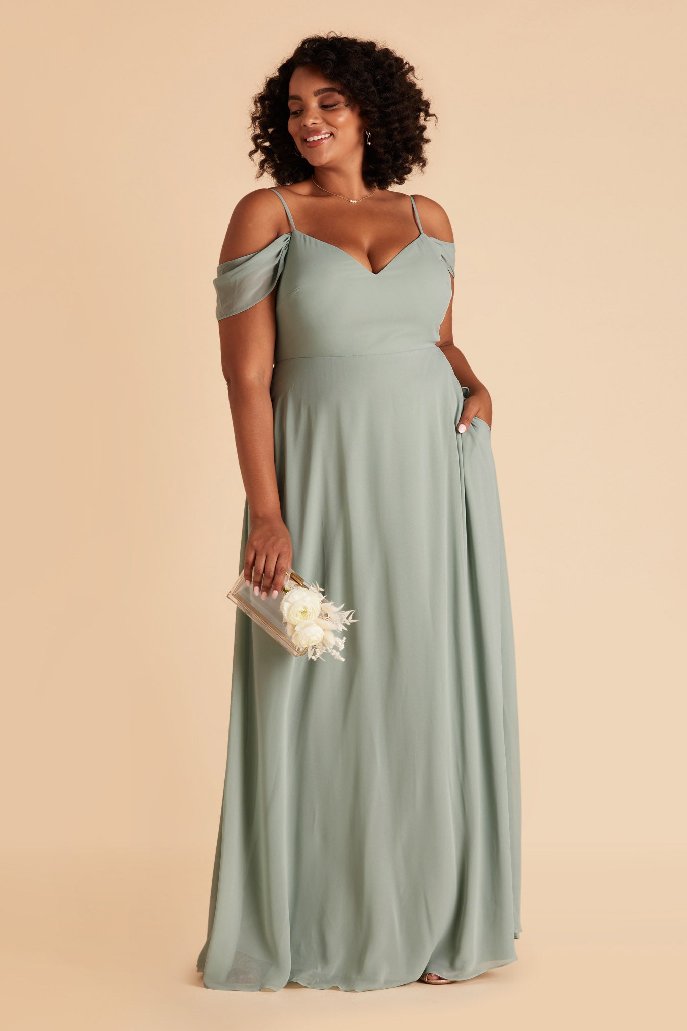 Devin Convertible Dress - Sage