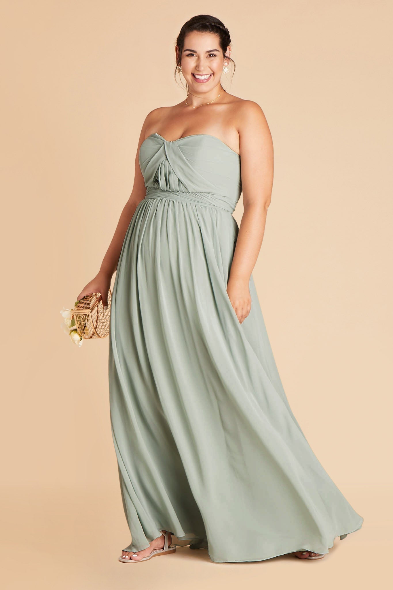 Grace Convertible Dress - Sage