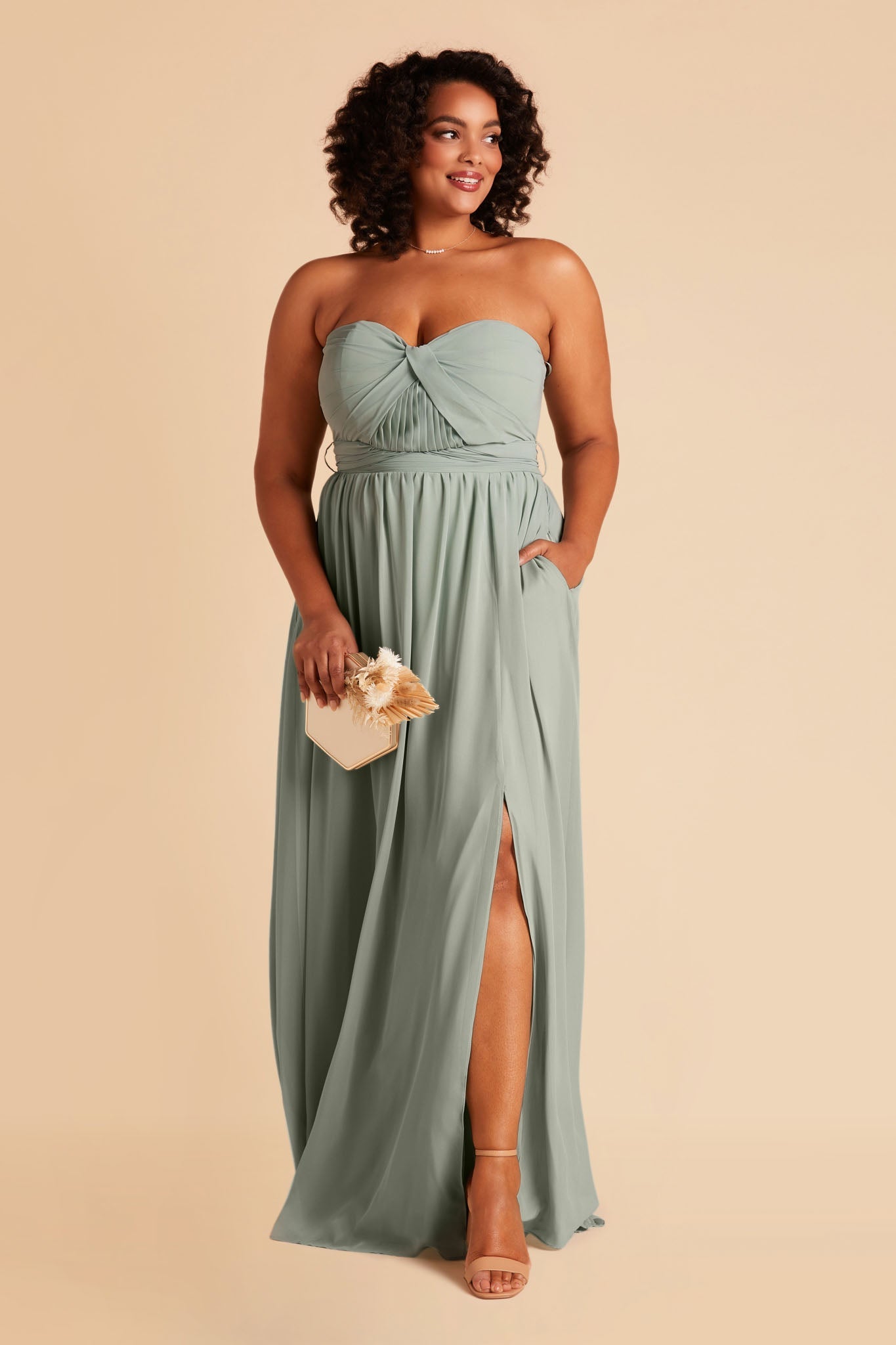 Grace Convertible Dress - Sage