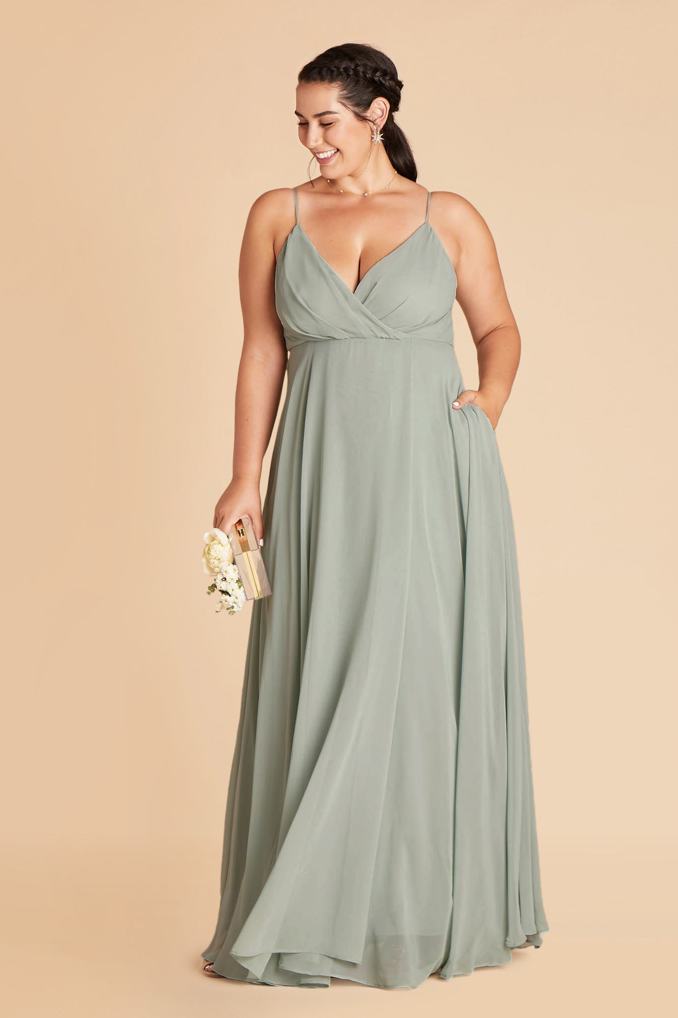 Kaia Dress - Sage