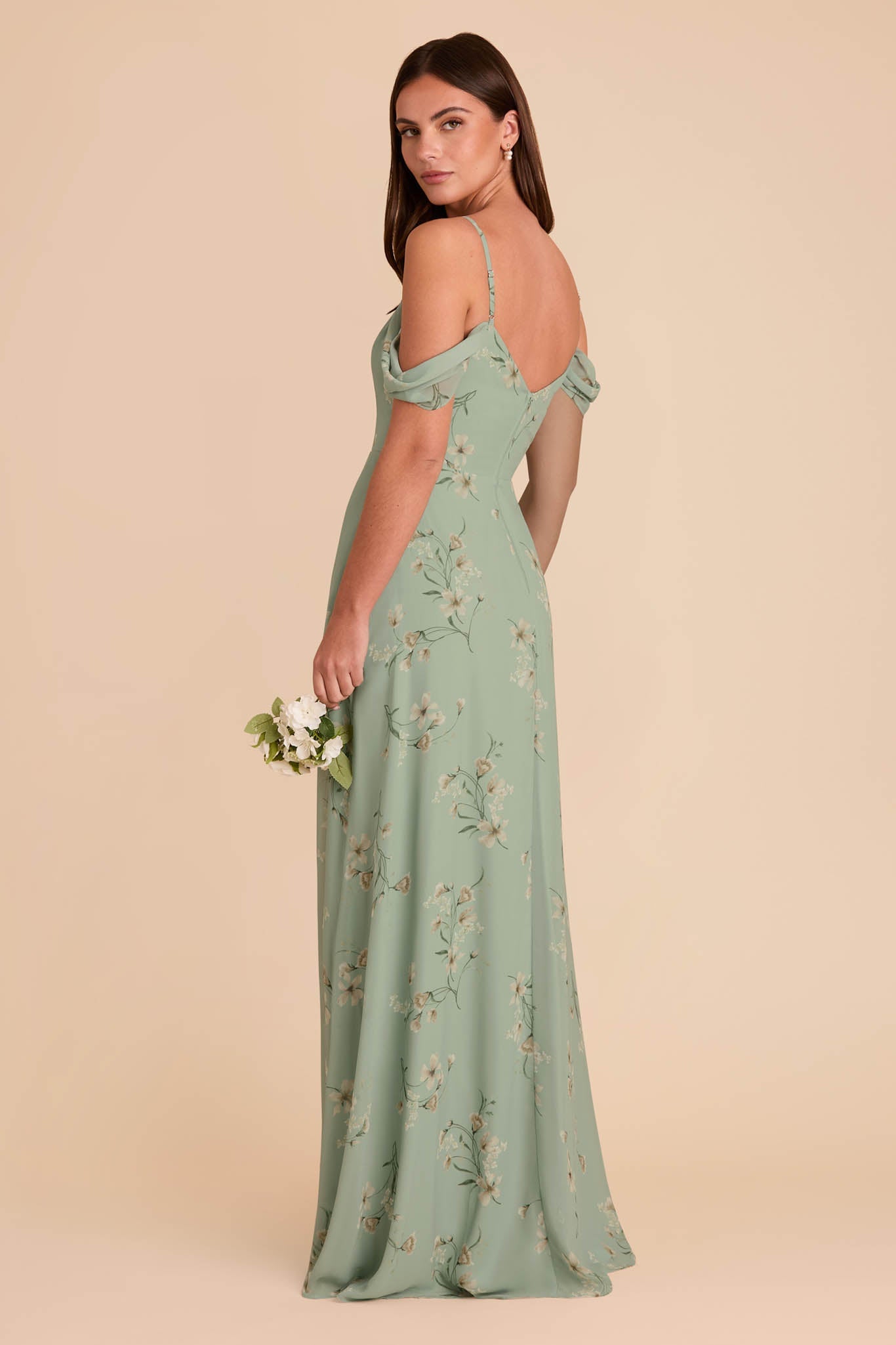 Devin Convertible Dress With Slit - Sage Le Fleur