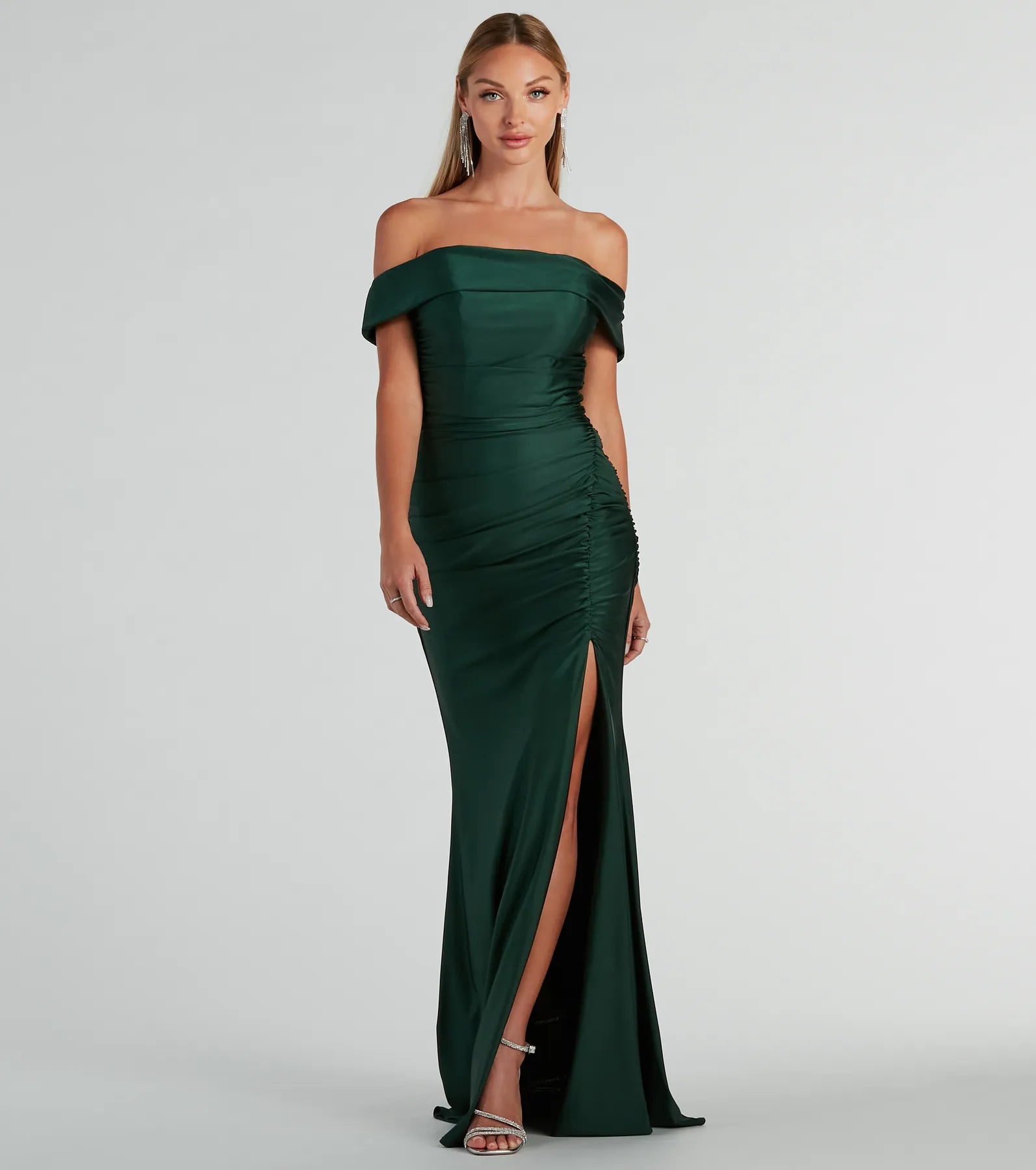 Alicia Off-The-Shoulder Mermaid Formal Dress