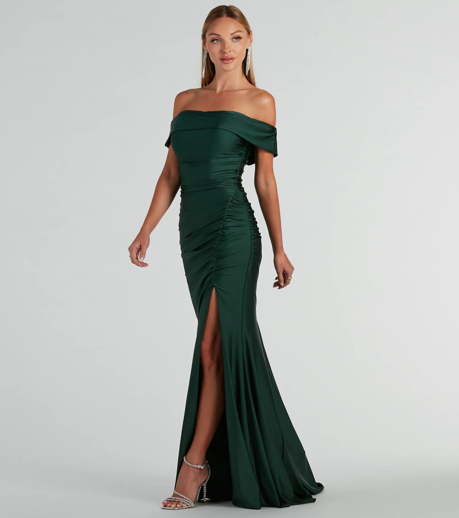 Alicia Off-The-Shoulder Mermaid Formal Dress