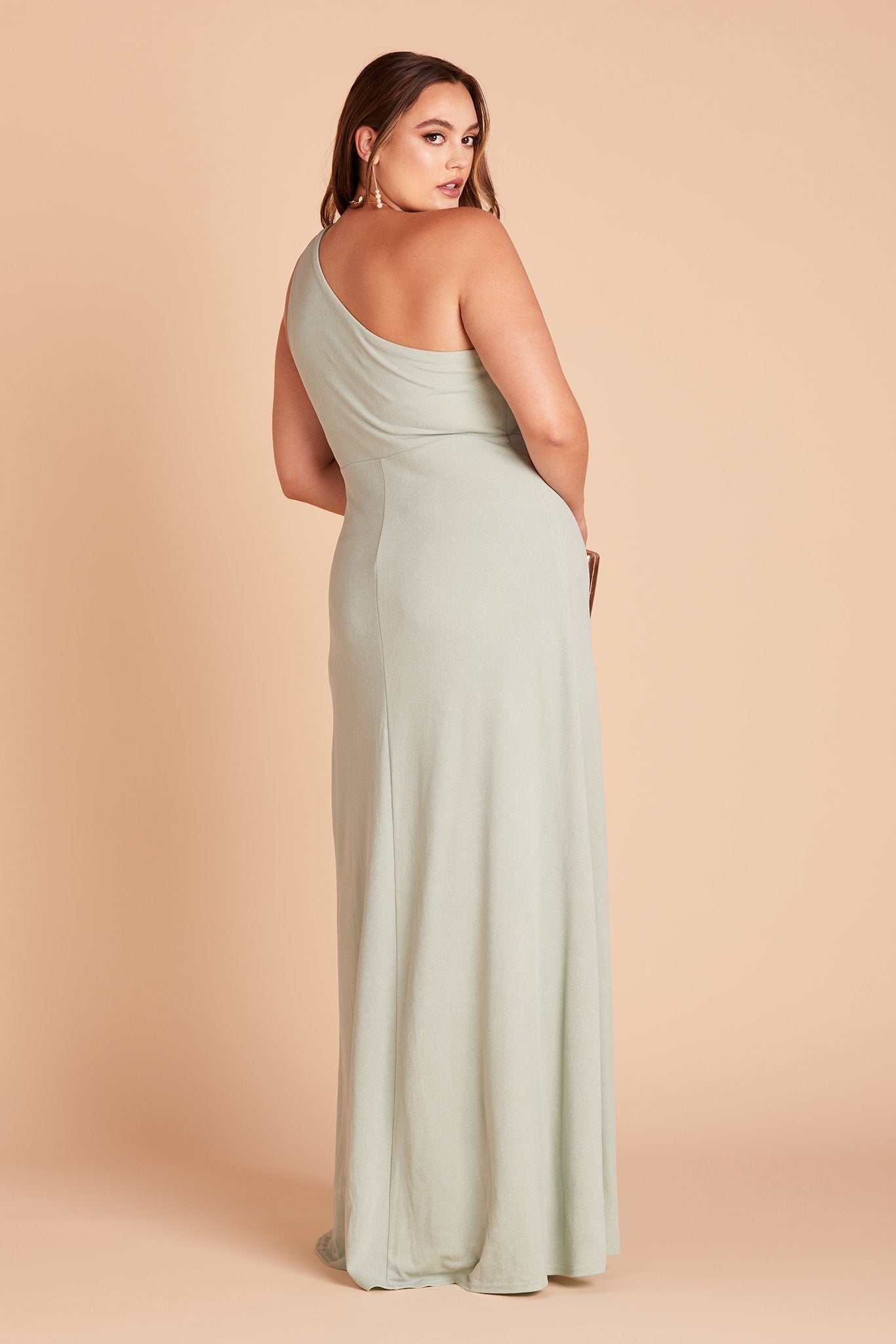 Kira Crepe Dress - Sage