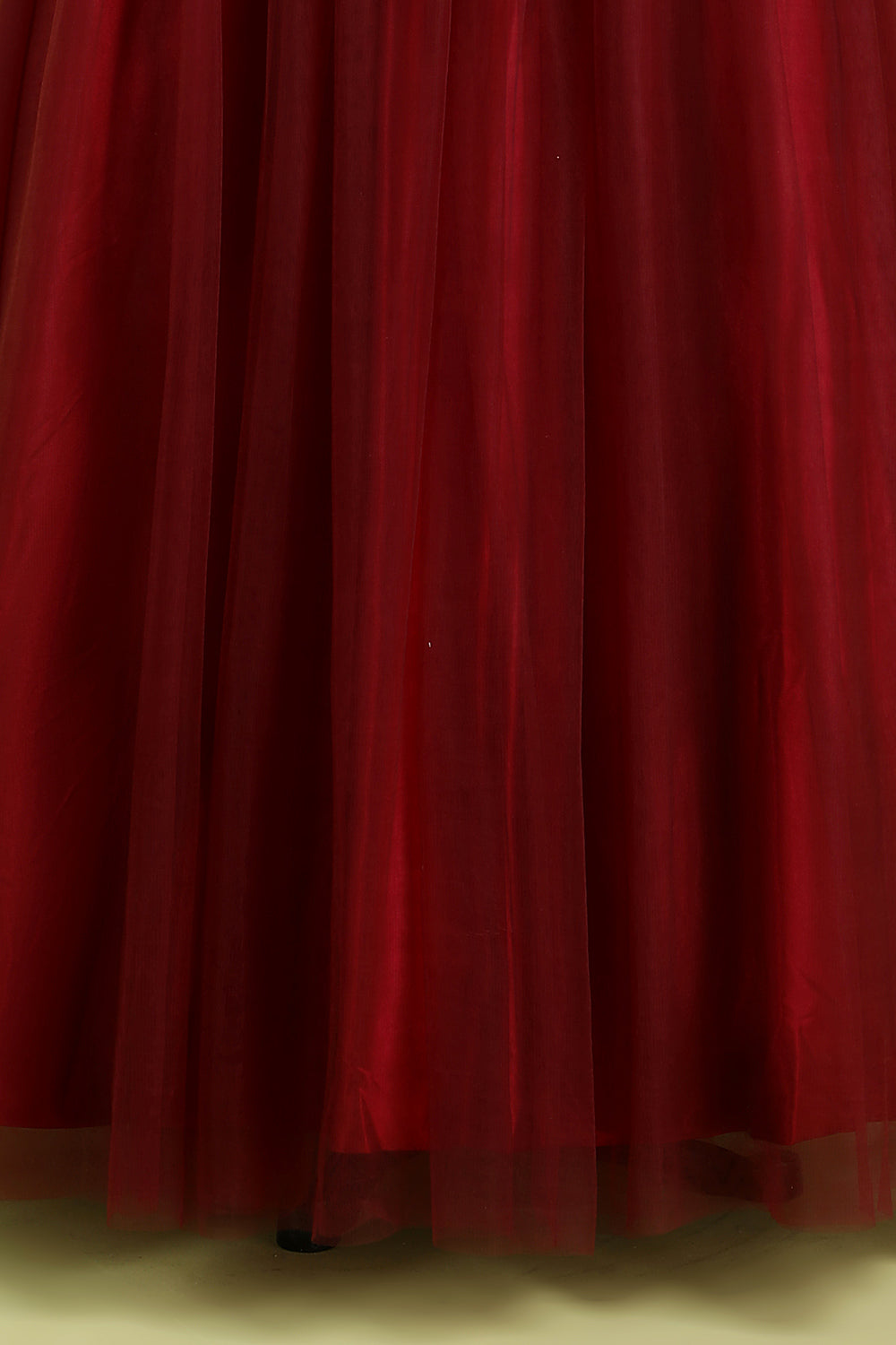 Burgundy Ball Gown