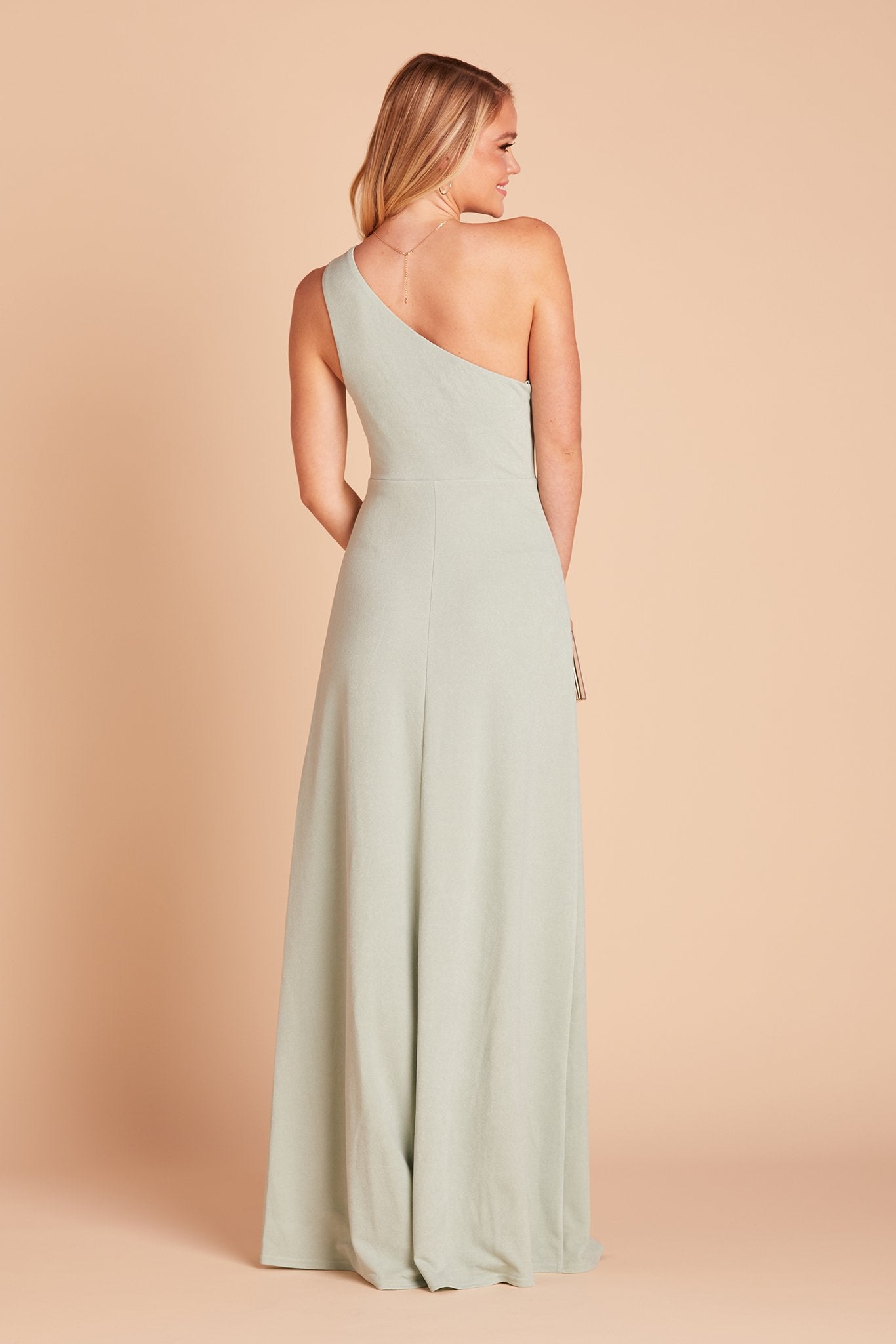 Kira Crepe Dress - Sage