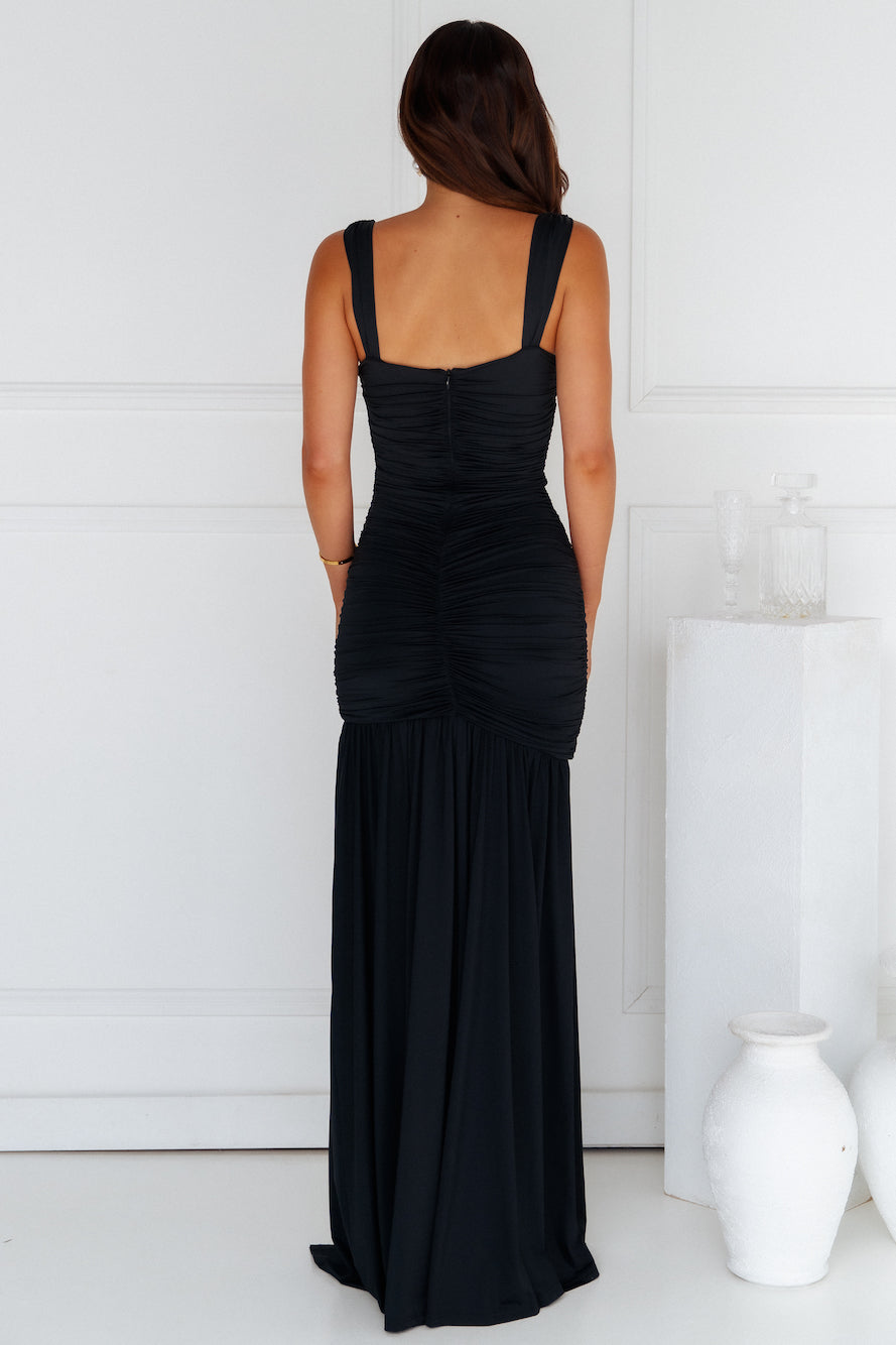 Carly Maxi Dress Black