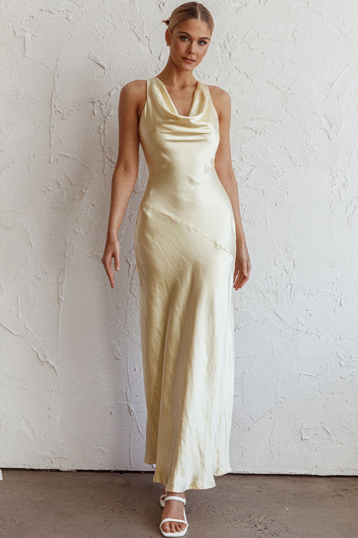 Cassiopeia Open Back Maxi Dress Butter