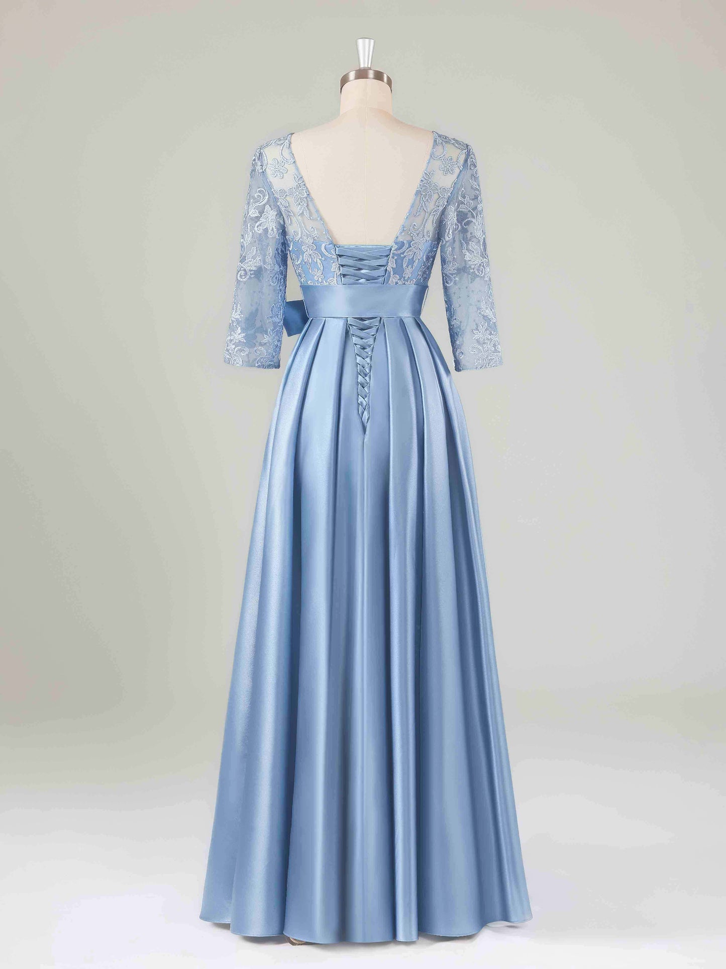 Matilda Graceful Illusion Neckline Mother of the Bride Dresses
