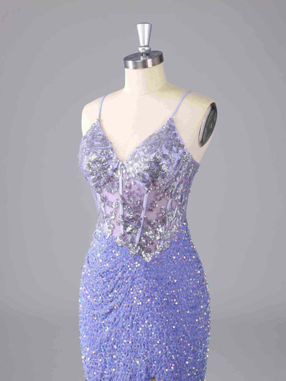 Valeria Sexy Trumpet/Mermaid Prom Dresses with Beading Sequins