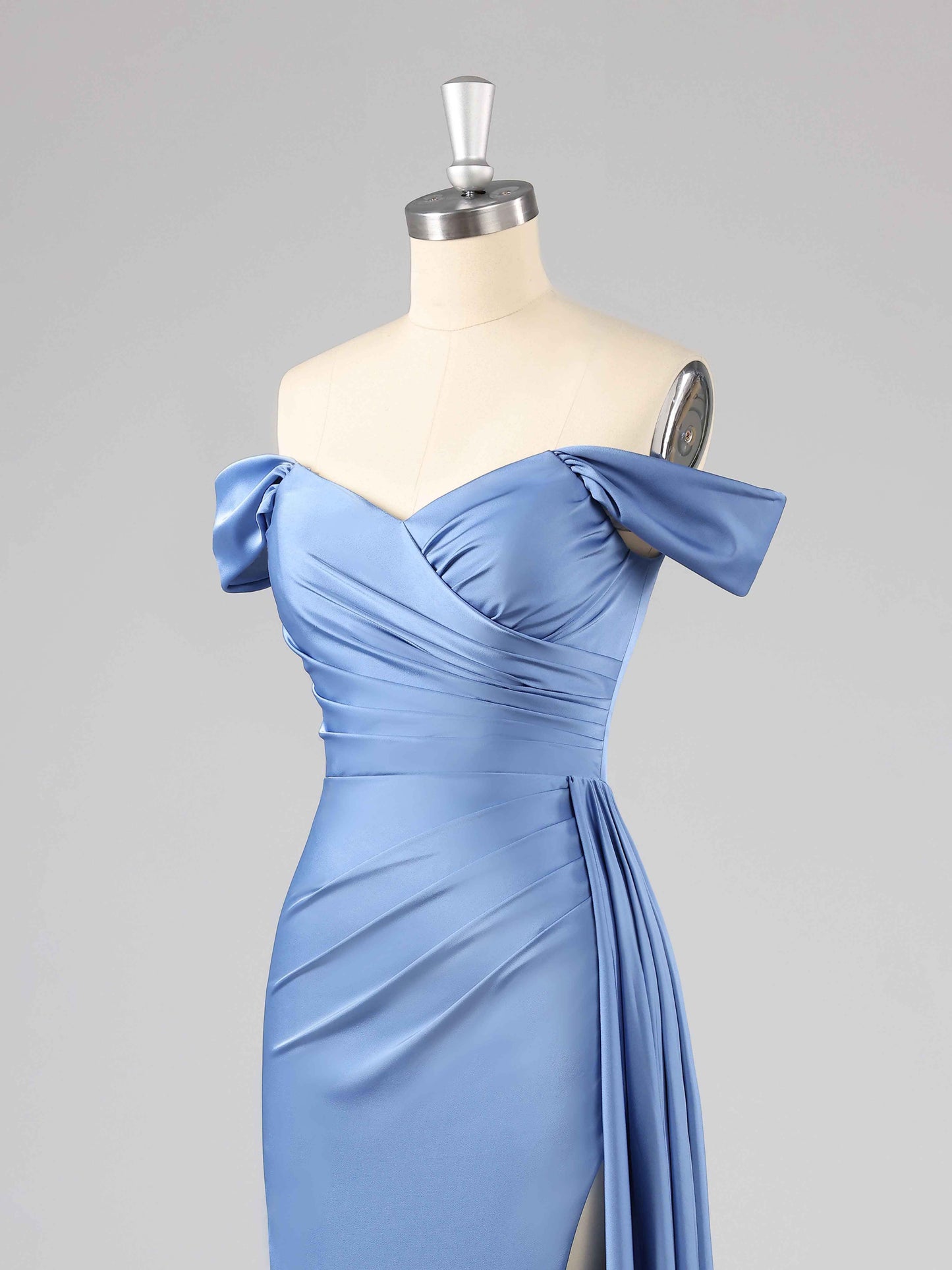 Vivian Trumpet/Mermaid Off-The-Shoulder Formal Dresses