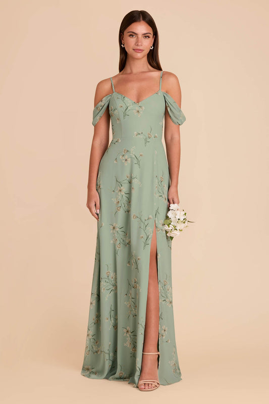 Devin Convertible Dress With Slit - Sage Le Fleur
